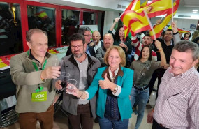 ep vox celebra los resultados de las elecciones 10n que les convierte en primera fuerza politica en