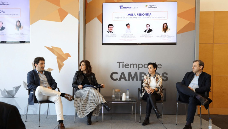 ponentes de la jornada de innova tsn en la semana del seguro toms cardeoso laso begoa vega deborah minguez y miguel zarzuelo 20250227114122 