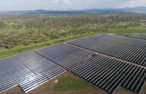 ep archivo   planta fotovoltaica de ohla de 105 megavatios mw en merida badajoz