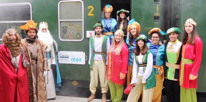 Archivo - Tren de los Reyes Magos de Alsa | ALSA - Archivo ep archivo tren de los reyes magos de alsa