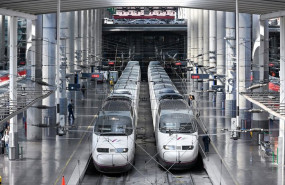 ep archivo   trenes ave en la estacion madrid puerta de atocha almudena grandes