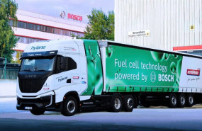 ep bosch pone en marcha su primer camion con pila de combustible de hidrogeno en europa