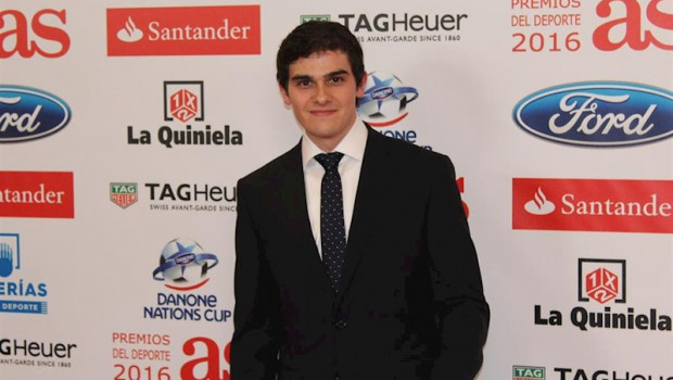 ep bruno hortelano en los premios as al deporte 2016