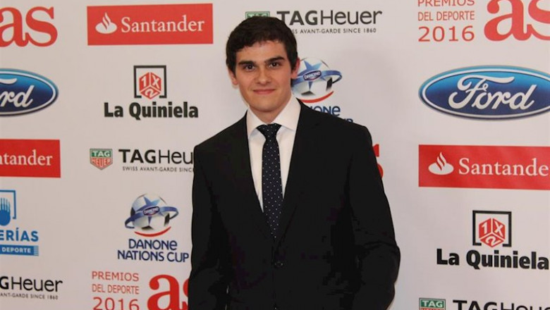 ep bruno hortelano en los premios as al deporte 2016 ep bruno hortelano en los premios as al deporte 2016