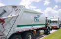 ep camion de recogida de residuos de fcc enviro en florida