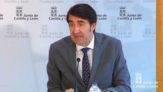 ep captura de la comparecencia de suarez-quinones en la rueda de prensa sobre coronavirus