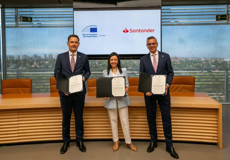 Grupo BEI y Santander movilizarán 1.430 millones para la competitividad y la transición verde