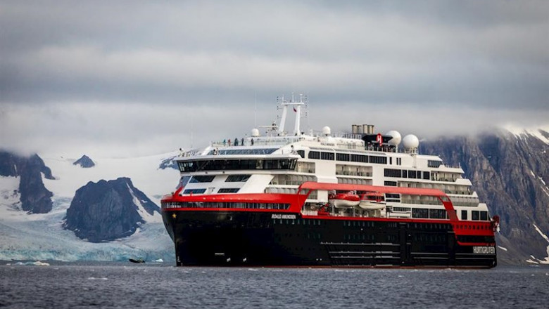 El crucero noruego 'Roald Amundsen' | OSCAR FARRERA / HURTIGRUTEN - Archivo ep el crucero noruego roald amundsen