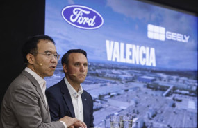 ep el presidente de ford europa jim baumbick y el vicepresidente ejecutivo de geely holding group
