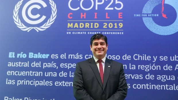 ep el presidente de la republica de costa rica carlos alvarado quesada durante la conferencia de