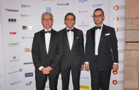 ep el presidente de telefonica jose maria alvarez pallete en el centro de la imagen