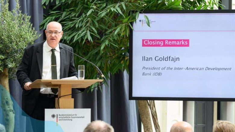 ep el presidente del bid ilan goldfajn durante su visita a alemania ep el presidente del bid ilan goldfajn durante su visita a alemania