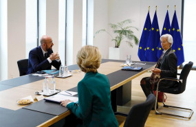 ep handout - 16 march 2020 belgium brussles charles michel president of the european council