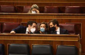 ep i-d el secretario general del pp teodoro garcia egea la portavoz el grupo popular cuca gamarra y ep i-d el secretario general del pp teodoro garcia egea la portavoz el grupo popular cuca gamarra y