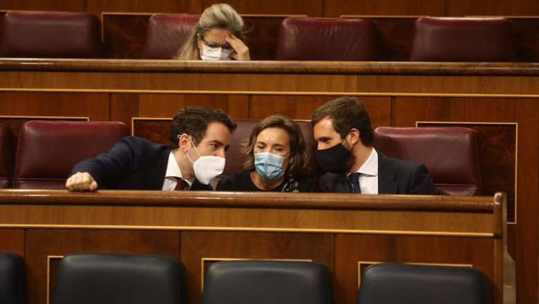 ep i-d el secretario general del pp teodoro garcia egea la portavoz el grupo popular cuca gamarra y ep i-d el secretario general del pp teodoro garcia egea la portavoz el grupo popular cuca gamarra y