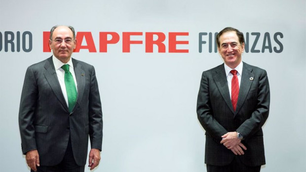 ep ignacio galan presidente iberdrola y antonio huertas presidente mapfre