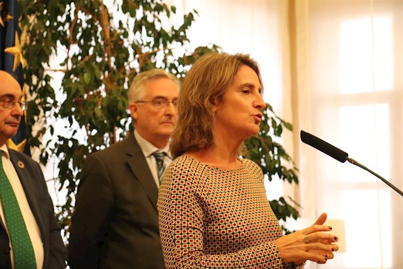 ep la ministra para la trransicion ecologica en funciones teresa ribera visita este lunes zaragoza