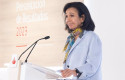 ep la presidenta del banco santander ana botin durante la presentacion de los resultados del 2023