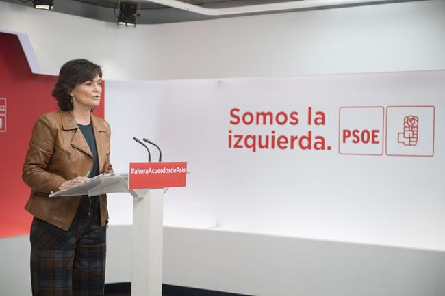 La secretaria de Igualdad, Carmen Calvo | PSOE ep la secretariaigualdad carmen calvo