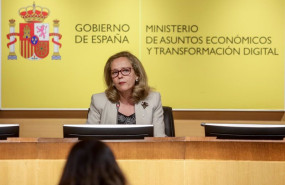 ep la vicepresidenta primera y ministra de asuntos economicos nadia calvino comparece despues de su ep la vicepresidenta primera y ministra de asuntos economicos nadia calvino comparece despues de su