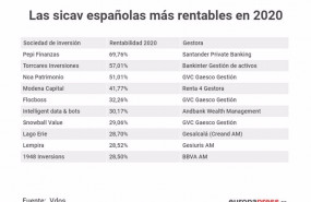 ep las sociedades de inversion de capital variable espanolas con mas rentabilidad en el 2020