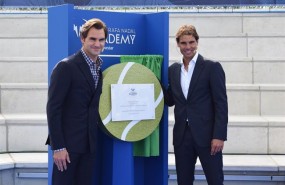 ep nadalfedererla inauguracionla academiarafa nadalmanacor