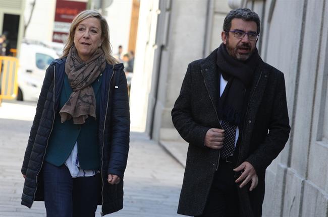 Neus Lloveras llega a declarar en el Supremo por el procés | EUROPA PRESS ep neus lloveras llegadeclararsupremoproces