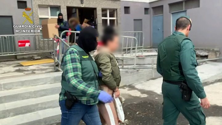 ep operacion de la guardia civil contra una organizacion de trafico de migrantes