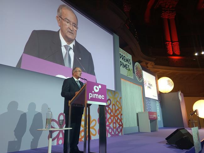 El president de Pimec, Josep González, en els Premis Pimes | EUROPA PRESS ep presidentpimec josep gonzalez en els premis pimes
