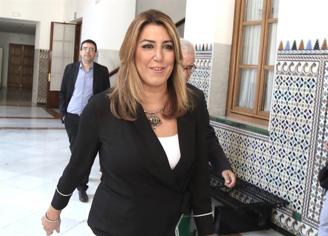 ep susana diaz hoysu llegadaplenoparlamento