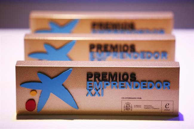 Trofeos de los Premios Emprendedor XXI | CAIXABANK ep trofeoslos premios emprendedor xxi