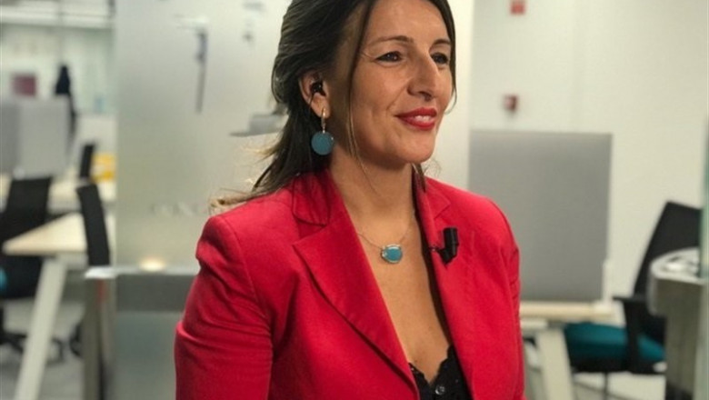 Yolanda Díaz, portavoz de Galicia En Común | GALICIA EN COMÚN - Archivo ep yolanda diaz portavoz de galicia en comun