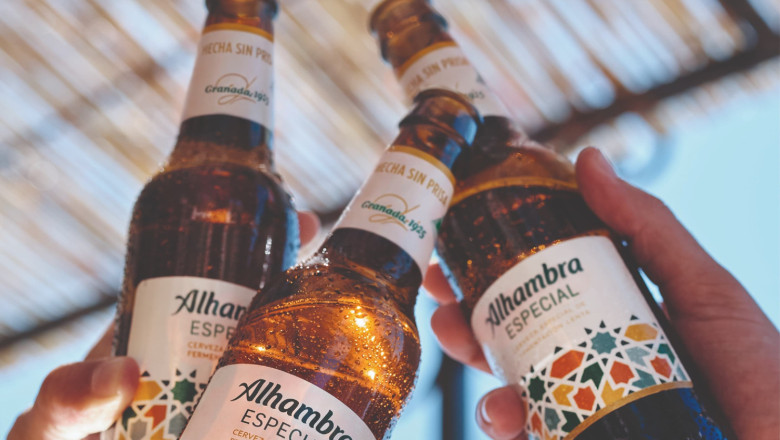 cervezas alhambra celebramos el hoy 