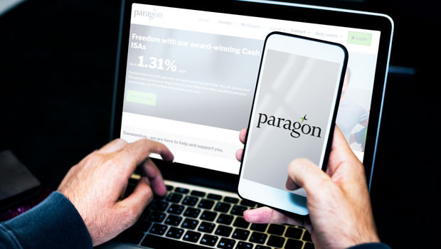 dl paragon banking group banque prêteur services financiers prêts de richesse logo ftse 250