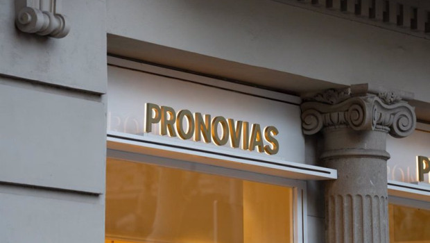ep archivo   fachada de la tienda de pronovias a 23 de enero de 2024 en barcelona catalunya espana