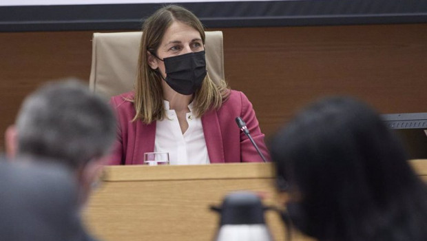 ep archivo   la presidenta del frob paula conthe calvo comparece en el congreso de los diputados a