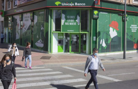 ep archivo   oficina de unicaja banco en una imagen de archivo