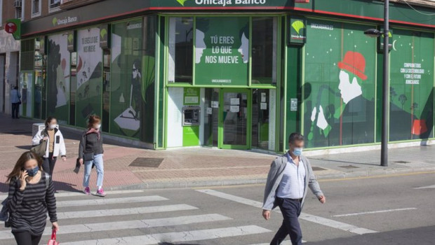 ep archivo   oficina de unicaja banco en una imagen de archivo
