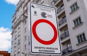 ep archivo   una senal indicativa de madrid central