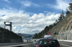 ep autopista ap-9 enentradapuenterande procedentepontevedra