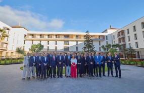 ep autoridades politicas y empresarios en la reapertura del hotel taoro