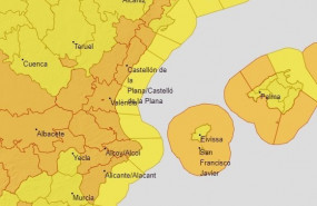 ep avisos por viento en la comunitat valenciana para el lunes 2 de marzo