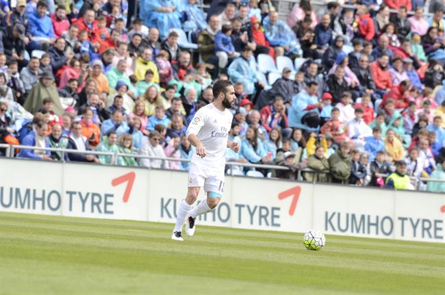 Carvajal en el Getafe C.F. S.A.D. - Real Madrid C.F. | EUROPA PRESS ep carvajalgetafe cf sad - real madrid cf
