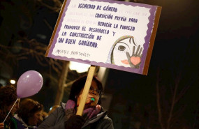 ep concentracion en granada contra la violencia de genero imagen de archivo