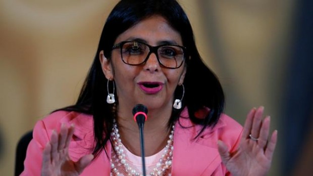 Delcy Rodríguez , presidenta de la Asamblea Nacional Constituyente (ANC) de Venezuela. | CARLOS GARCIA RAWLINS ep delcy rodriguez 20170622032002