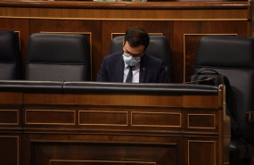 ep el ministro de consumo alberto garzon durante una sesion plenaria en el congreso de los diputados