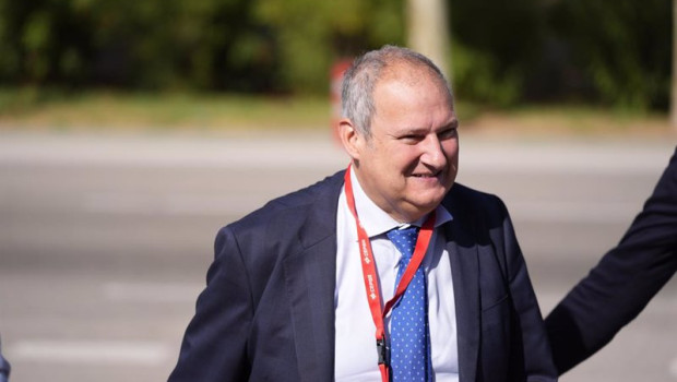 ep el ministro de industria y turismo jordi hereu momentos antes de la visita a las instalaciones de
