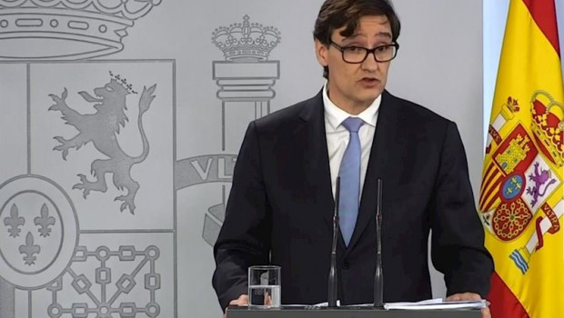 ep el ministro de sanidad salvador illa en la rueda de prensa del domingo 3 de mayo de 2020