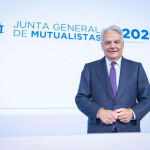 ep el presidente de mutua madrilena ignacio garralda durante la junta general de mutualistas 2026