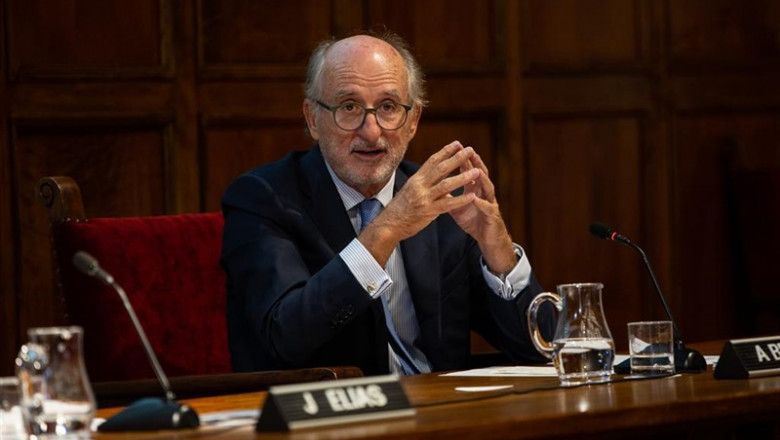 ep el presidente de repsol antonio brufau durante su intervencion en la presentacion en barcelona de ep el presidente de repsol antonio brufau durante su intervencion en la presentacion en barcelona de